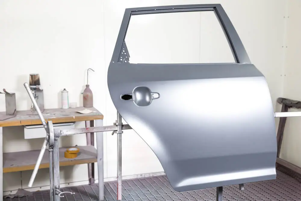 How much Does it cost to paint a car door?